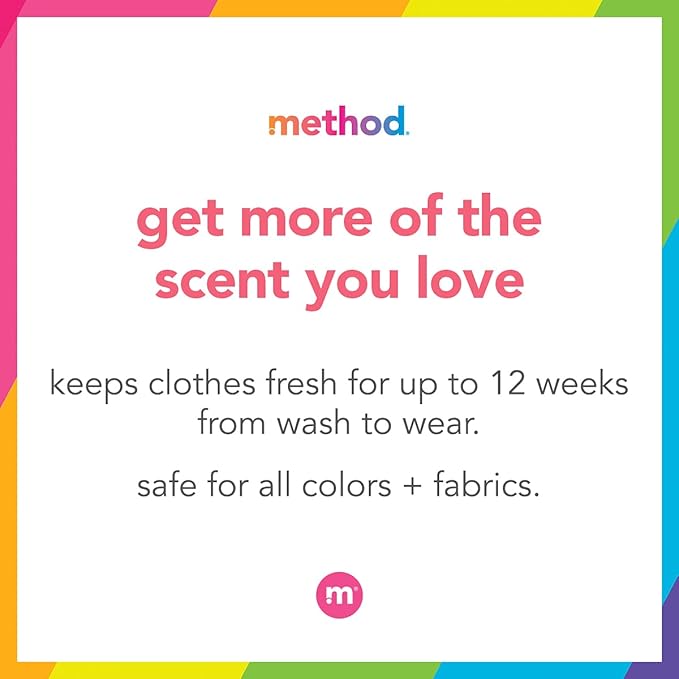 Method Laundry Fragrance Boosters, Ginger Mango, 17 Ounces (2 Pack)