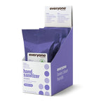 Everyone Hand Sanitizer Wipes, 15 Wipes (Pack of 6), Lavender and Aloe, Made with Sugarcane Derived Alcohol with Essential Oils, TSA friendly