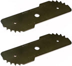 243801-00 2-Pack Edger Blades Replace for EB-007AL EB-007 243801-00 243801-02 40-519 243797-00 Fit for Black and Decker Craftsman LE750 Edge 2-in-1 Landscape Edger CMEED400