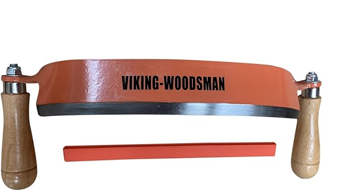 Viking Woodsman LT036 8 inch curved Draw Shave for Logs + green Wood