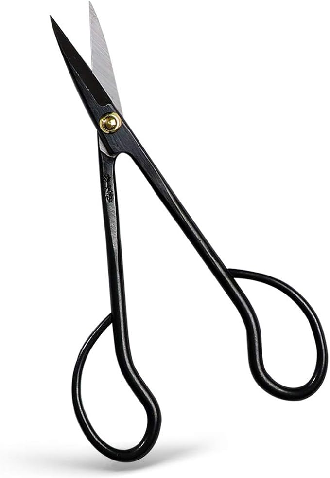 Wazakura Satsuki Bonsai Scissors Made in Japan 7 inch (180 mm), Japanese Bonsai Garden Tools, Hasami Pruning Shears