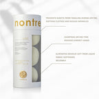 Nontre, Wool Laundry Dryer Balls, Shortens Drying Time, Reduces Energy Usage, Eliminates Residue from Fabric Softeners, 100% Australian Wool, 3 Pcs