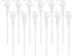 Gallon Pump Dispenser, Fits Most 1 Gallon Jugs and Containers 38/400 Snow Cone Syrup Pump Lid Top Replacement for Sanitizer, Lotion, Shampoo, Conditioner (12 Pack)