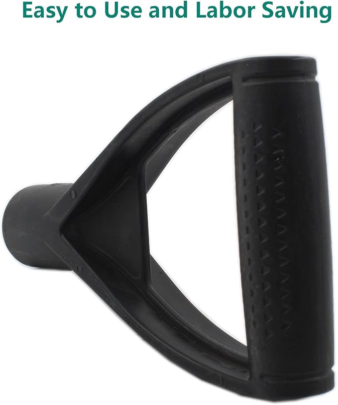 Plastic Shovel Grip Handle Replacement,ULIFESTAR Triangle Snow Shovel Replacement Handle,32mm/1.26'' Inner Diameter Digging Raking Tool Replacement Spade Handles for Lawn Garden Spade Fork Shovel