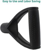 Plastic Shovel Grip Handle Replacement,ULIFESTAR Triangle Snow Shovel Replacement Handle,32mm/1.26'' Inner Diameter Digging Raking Tool Replacement Spade Handles for Lawn Garden Spade Fork Shovel