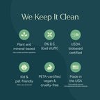 Puracy Multi-Surface Cleaner Concentrate - Plant-Powered All Purpose Cleaner - Surface Cleaner Solution As Seen on TikTok (Organic Lemongrass, 16 fl oz, 1 Pack)