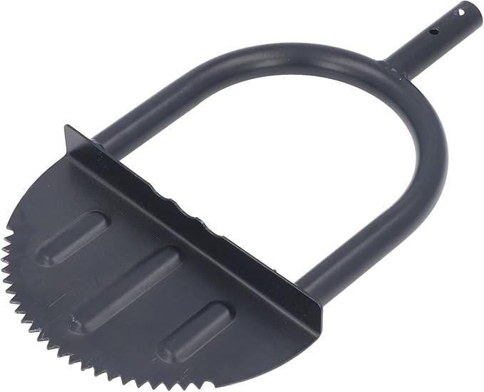 Saw Tooth Edger Half Moon Lawn Edger Sidewalk Grass Long Handled Step Edger for Garden Sidewalk Flower Beds