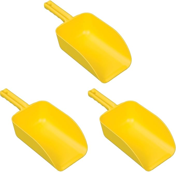 Remco 65006 Scoop,82 oz.,PP,Yellow (Pack of 3)