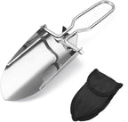 Lightweight Mini Shovels, Stainless Steel Foldable Garden Trowel, Handy Camping Shovel for Gardening and Potting Folding Tool