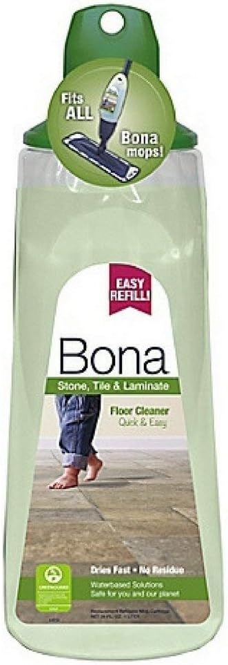 (3 Pack) Bona Stone, Tile & Laminate Floor Cleaner Cartridge, 34 oz