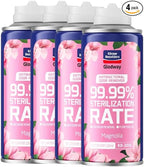 Glodway Air Refresher,Odor Eliminator Remover Spray,Odor Remover,Magnolia Long-Lasting Scent For Home,Couch,Mattress,Furniture, bathroom,Fabrics & Trash,6 Ounce,4 pack