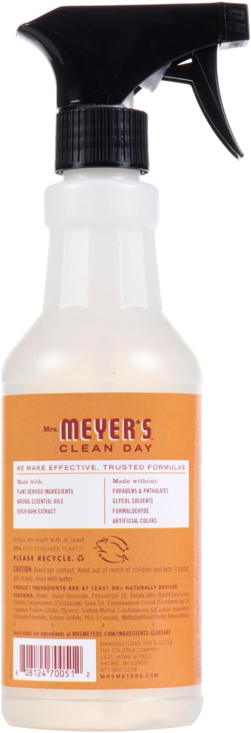 Mrs. MEYER'S CLEAN DAY Multi-Surface Cleaner 2 Pack Variety, 16 OZ Each, 1 CT (Apple Cider + Fall Leaves)
