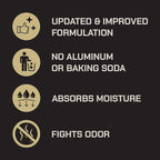 Duke Cannon Aluminum-Free Deodorant for Men - Air Defense, Fresh Water + Citrus, 3 oz – Long-Lasting, Clear Glide, Skin-Soothing Formula (Superior)