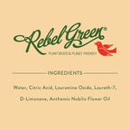 Rebel Green Neat and Tidy Tub & Tile Bathroom Cleaner Spray - Chamomile Orange Blossom Scent - Plant-Based Formula for Showers, Sinks, Tubs, Toilets, and Tile - 24 fl oz - 2 Pack