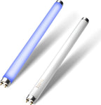 LiBa Bug Zapper Replacement Bulb Light Tube 10W for 20W Electronic Bug Zapper, T8 UV Lamp Bulbs for Indoor Outdoor Mosquito Zapper Lamp (2 Pack), Fit LiBa Bug Zapper Indoor