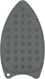 PATIKIL Silicone Iron Rest Pad, Multipurpose Hot Heat Resistant Iron Rest Plate Protective Pad for Ironing Board Hot Resistant Steamer Steam Compact Mat, Gray