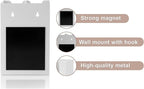 Magnetic Dryer Ball Holder for Laundry Room,Iron Dryer Ball Dispenser for Laundry Storage Container,Laundry Dryer Balls Organizer,Magnetic Dryer Ball Basket,Laundry Room Organizer,White(No Balls)