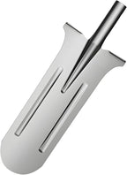 Multi-Purpose Shovel, Heavy Duty Gardening Shovel, Garden Shovel for Digging, Heavy Duty Steel Gardening Tool (Rounded, No Handle)