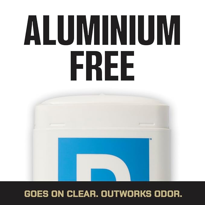 Duke Cannon Aluminum-Free Deodorant for Men - Air Defense, Fresh Water + Citrus, 3 oz – Long-Lasting, Clear Glide, Skin-Soothing Formula (Superior)