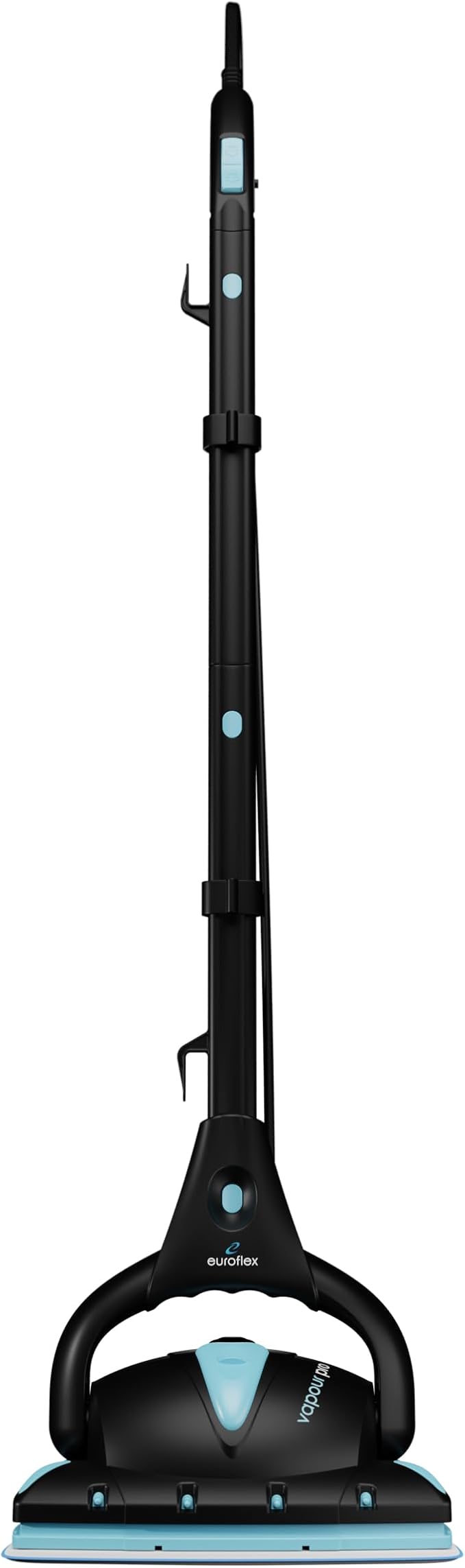 Euroflex Vapour Pro 20-Piece Steam Mop with Built-In All-in-One Portable Steam Cleaner; Ranked #1 by Good Housekeeping; 295°F & 50 PSI; Kills 99.9% Bacteria & Viruses (H1N1); 5-Year Warranty