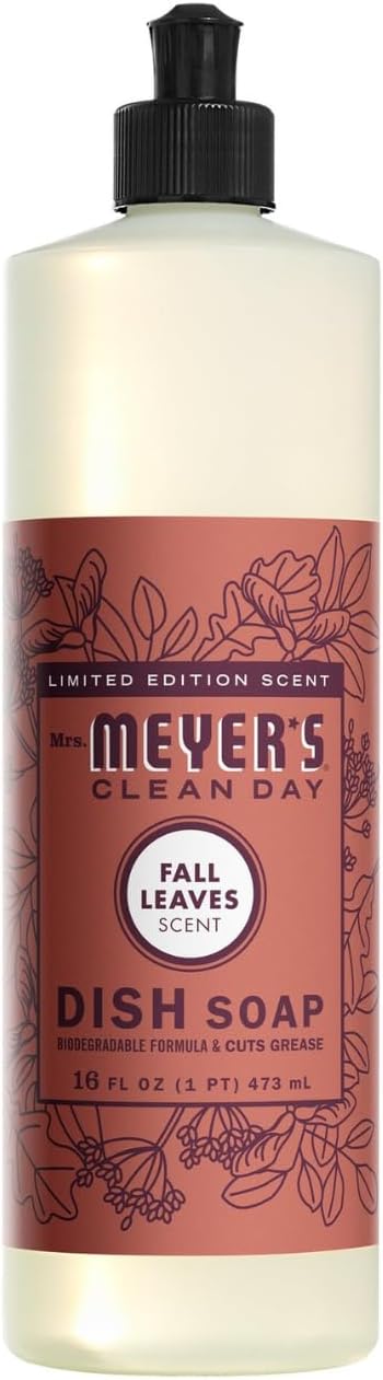 Mrs Meyers Clean Day Fall Leaves Scent Dish Soap (3)
