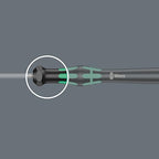Wera 2035/6 Kraftform MicroSlotted/Phillips Electronics Screwdriver Set and Rack, 6-Piece