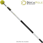 DOCA Telescoping Pole Attachment - Extension Pole for Cleaning, Feather Duster, Window Washing Kit, Paint Roller, Window Squeegee - High Reach Extendable Kit for Indoor & Outdoor - Cobweb Duster