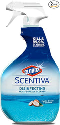 Clorox Scentiva Disinfecting multi surface Cleaner 2 PK (Pacific Breeze & Coconut) *24FL OZ* --
