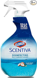 Clorox Scentiva Disinfecting multi surface Cleaner 2 PK (Pacific Breeze & Coconut) *24FL OZ* --