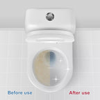 KIISIISO Toilet Bowl Cleaner Tablets, 12 PACK Commercial Household Bathroom Cleaners, Automatic Toilet Tank Cleaners Deodorizers(Blue and White)