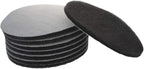 Utoolmart 1200-Grits 7 Inch Scrubber Scouring Pads Flocking Scuff Pads-Multipurpose, Drill Scuffing Disc Hoop and Loop Surface Conditioning Disc Gray 8pcs