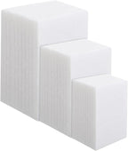 LemonRoad 30 Pcs White Scuff Pads for Non Scratch Non Woven Pads for Scuffing Scouring Sanding Paint Primer Prep Adhesion Scratch Home for Cleaning Surface Polishing Metal Deburring Auto Body Repair