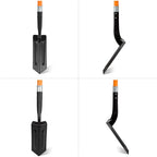 VNIMTI Trench Shovel for Digging, 4-Inch Trenching Shovel with Fiberglass Handle, 56 Inches