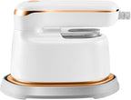 Mini Steam Iron, 2-IN-1 Handheld Size Steamer,1100W & 15s Fast Heat Up, Portable Steamer Iron for Home & Gift, Travel