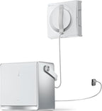 ECOVACS WINBOT W2 PRO Omni Portable Window Cleaning Robot with Multi-Functional Station, Charging While Working, Intelligent Cleaning with Triple Nozzle Water Sprayer, 12-Level Protection