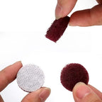 60 PCS 1 Inch Multi-Purpose Flocking Scouring Pad 400-800 Grit Duty Nylon Cloth for Polishing & Grinding,400 (Medium)