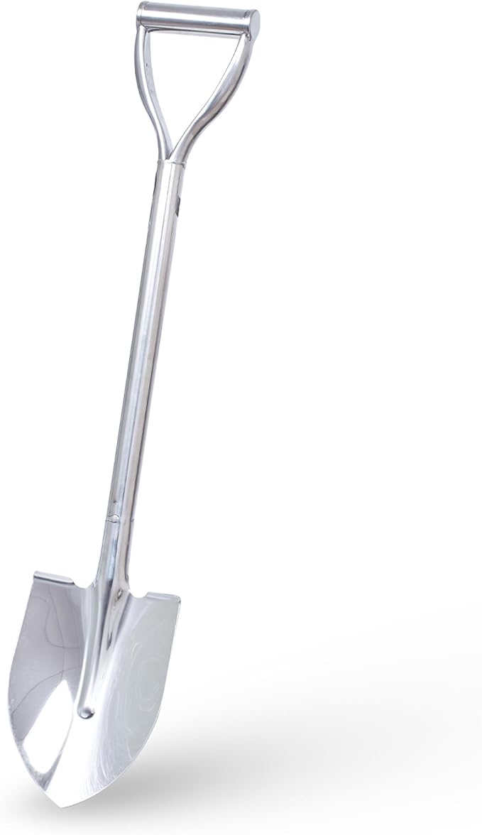 2wayz | Garden Shovel - 32.2 x 6.9 in - Heavy Duty Stainless Steel Edging & Digging Spade for Gardening, Landscaping, Tree Planting, Farming, and Yard Work - Durable Farmer & Gardener Tool