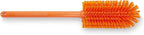 SPARTA Large Water Bottle Brush Ideal for Wide-Mouth Jars, Bottles and Tumblers, Dishwashing Tool with Handle for Home and Commercial Kitchens, Plastic, 16 Inches, Orange