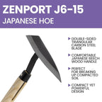 Zenport J6-15 Robo Kama Japanese Hoe