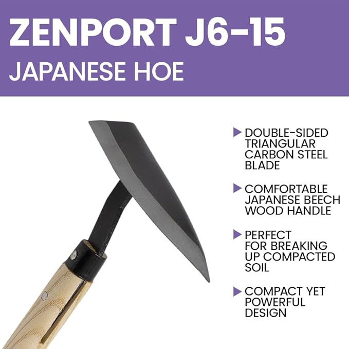 Zenport J6-15 Robo Kama Japanese Hoe