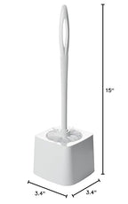 Rubbermaid Commercial 14.5 Inch Toilet Brush, Toilet Bowl-Cleaner for Bathroom, Scrub Brush for Toilet (Pack of 2)