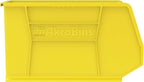 Akro-Mils 30265 AkroBins Plastic Storage Bins, Space-Saving Stackable Bins for Garage, Pantry, Craft Organization, 18-" x 8.25-" x 9-", Yellow, 6-Pack