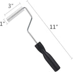 Fiberglass Roller Tools Kit, 3pcs Fiberglass Resin Laminating Bubble Roller Set for Tub Shower Bathtub Boat Repair