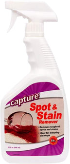 Capture Carpet & Rug Dry Cleaner (2.5lb) Spot and Stain Remover (32 oz), Couch, Sofa Cleaner and Stain Remover - Bundle