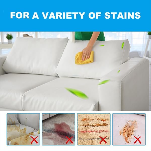 Mattress Cleaner Spray,Mattress Cleaner And Stain Remover, Limpiador De Colchones De Cama For Upholstery,Car Interior,Couch,Carpet,Sofacushion,Tablecloth (2pcs)