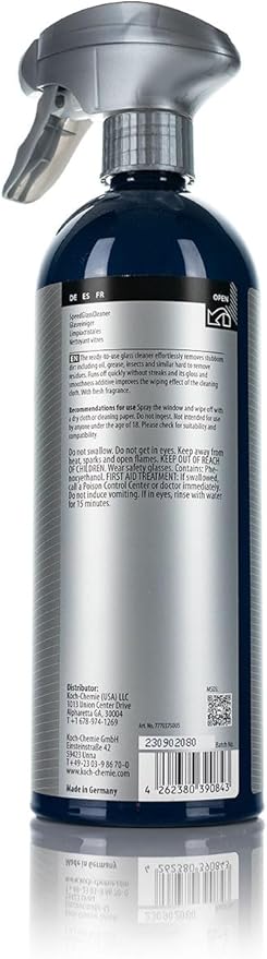 KOCHCHEMIE - Speed Glass Cleaner - Prosumer Line - 750ml