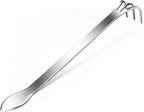 Stainless Steel Root Rake，Stainless Steel 3 Prong Root Rake Pick Loosen Soil Bonsai Tree Tool Set for Gardening Plants