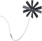 VEVOR 40 FEET Dryer Vent Cleaner Kit, 29 Pieces Duct Cleaning Brush, Reinforced Nylon Dryer Vent Brush, Dryer Cleaning Tools Lint Remover with Flexible Lint Trap Brush, Clamp Connectors