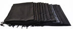 Extra Large Laundry Bag 12 Pack, Travel Laundry Bags with Drawstring Closure, 30"x40", for college, dorm and apartment dwellers (12PCS Black)
