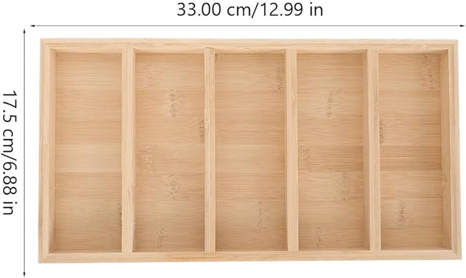Ciieeo Wooden Sunglasses Tray and Glasses Organizer Eyewear Display Rack for Home and Shop, Multi-Grid Glasses Holder with 5pcs Set for Tabletop Storage